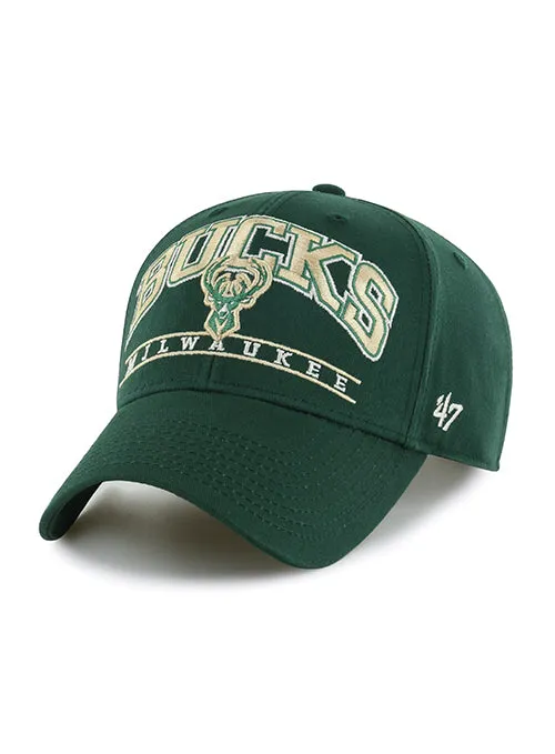 '47 Brand MVP Fletcher Green Milwaukee Bucks Adjustable Hat