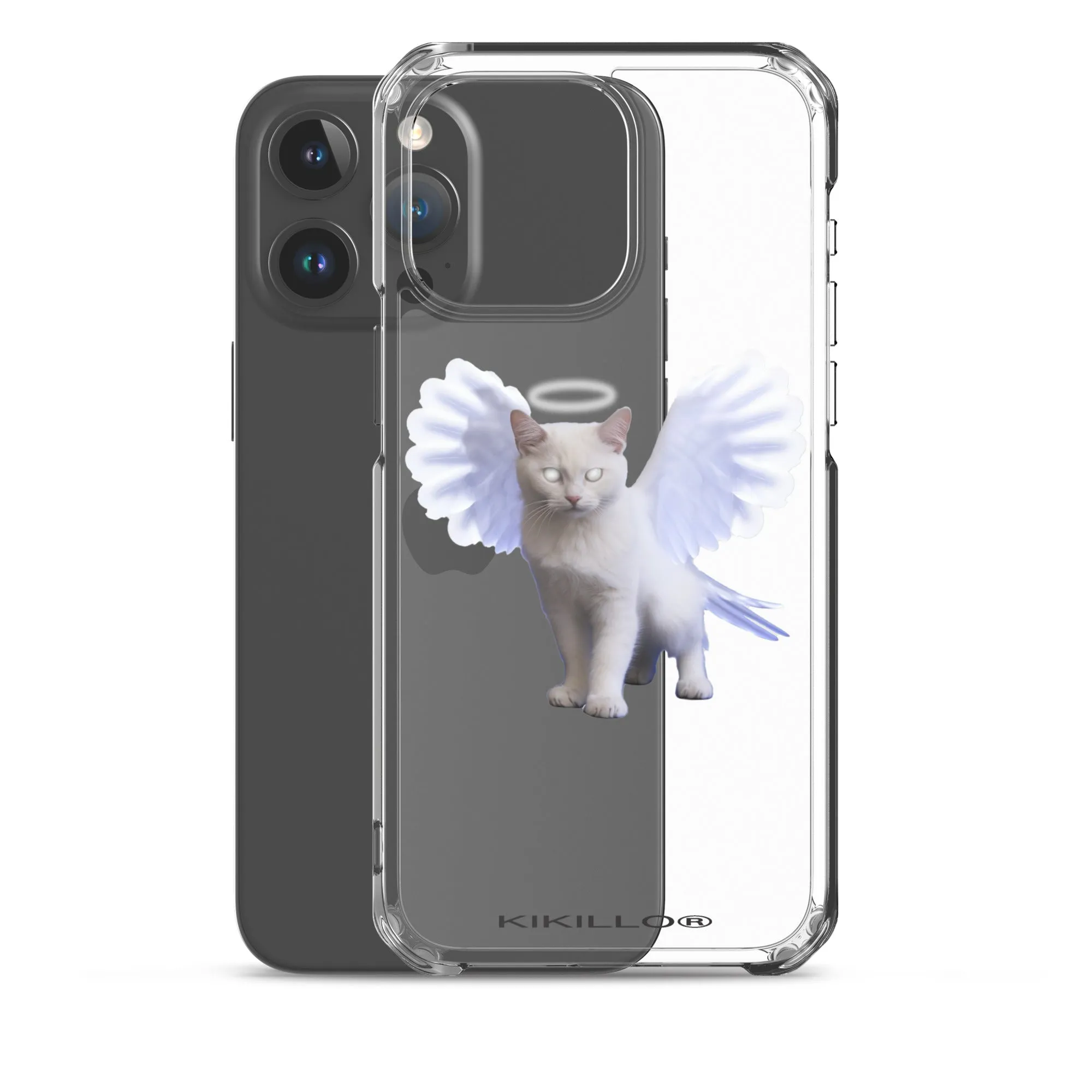 Angel Cat® iPhone® clear case