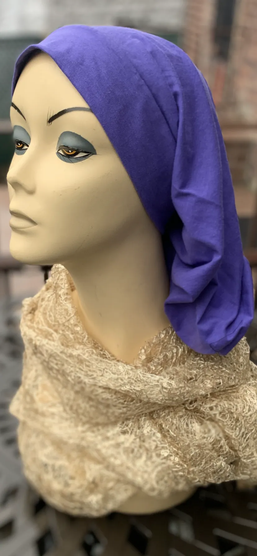 Beanie Turban Hijab To Conceal Cover Hair Snood Head Scarf Hair Wrap