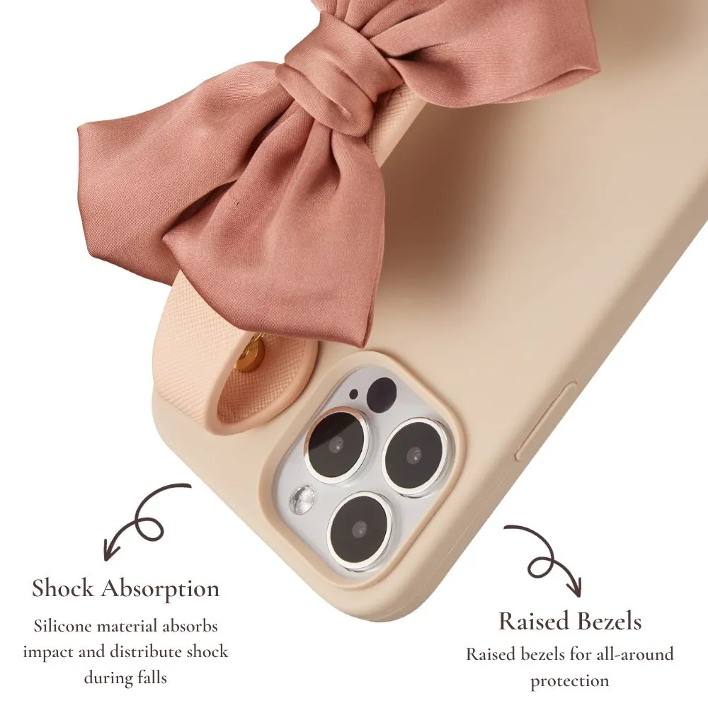 Bowknot Wristlet Phone Case