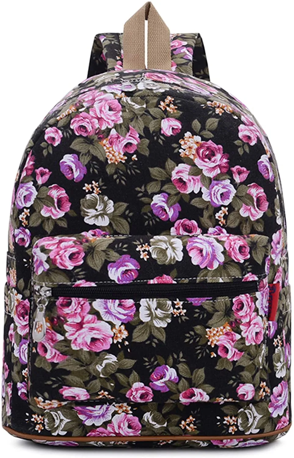 Bravo Floral (14 Inch) School Backpack - Floral Black