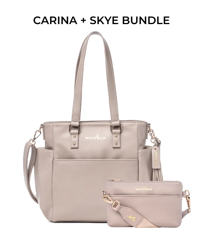 Carina Tote Bag - Taupe