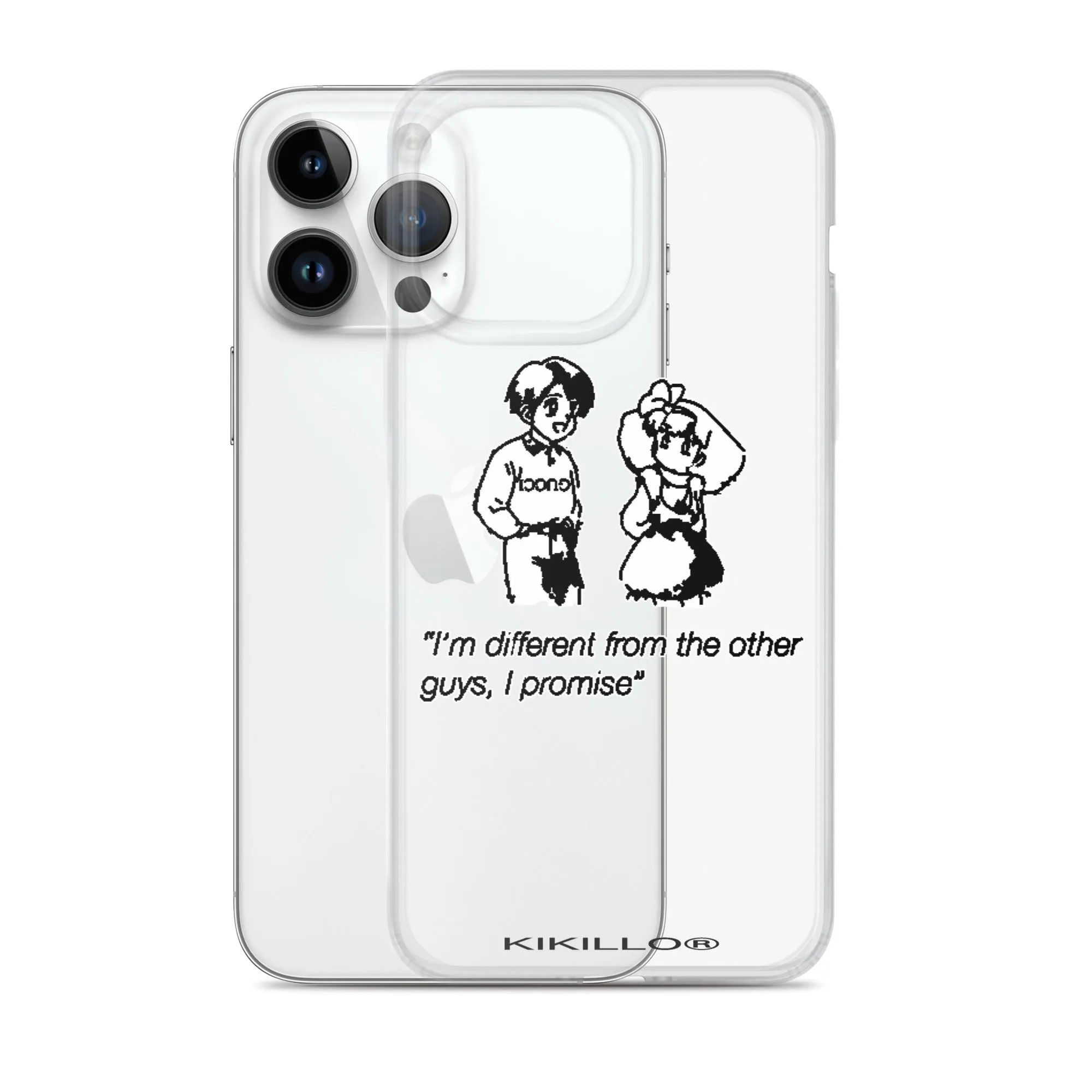 Different® iPhone® clear case