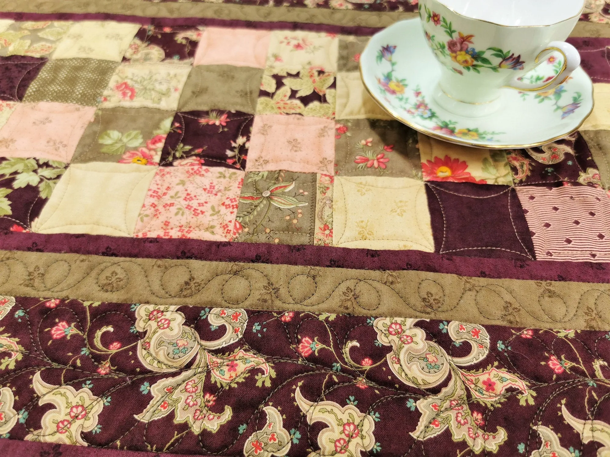 Floral Table Runner