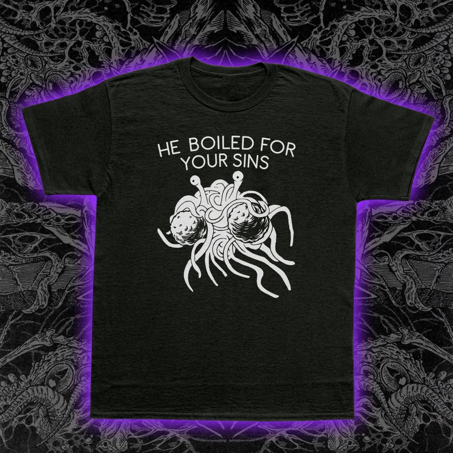 Flying Spaghetti Monster Slim Fit Tee