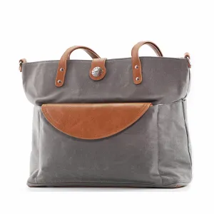 Grey Everyday CarryAll Tote Bag: Sophistication Meets Practicality