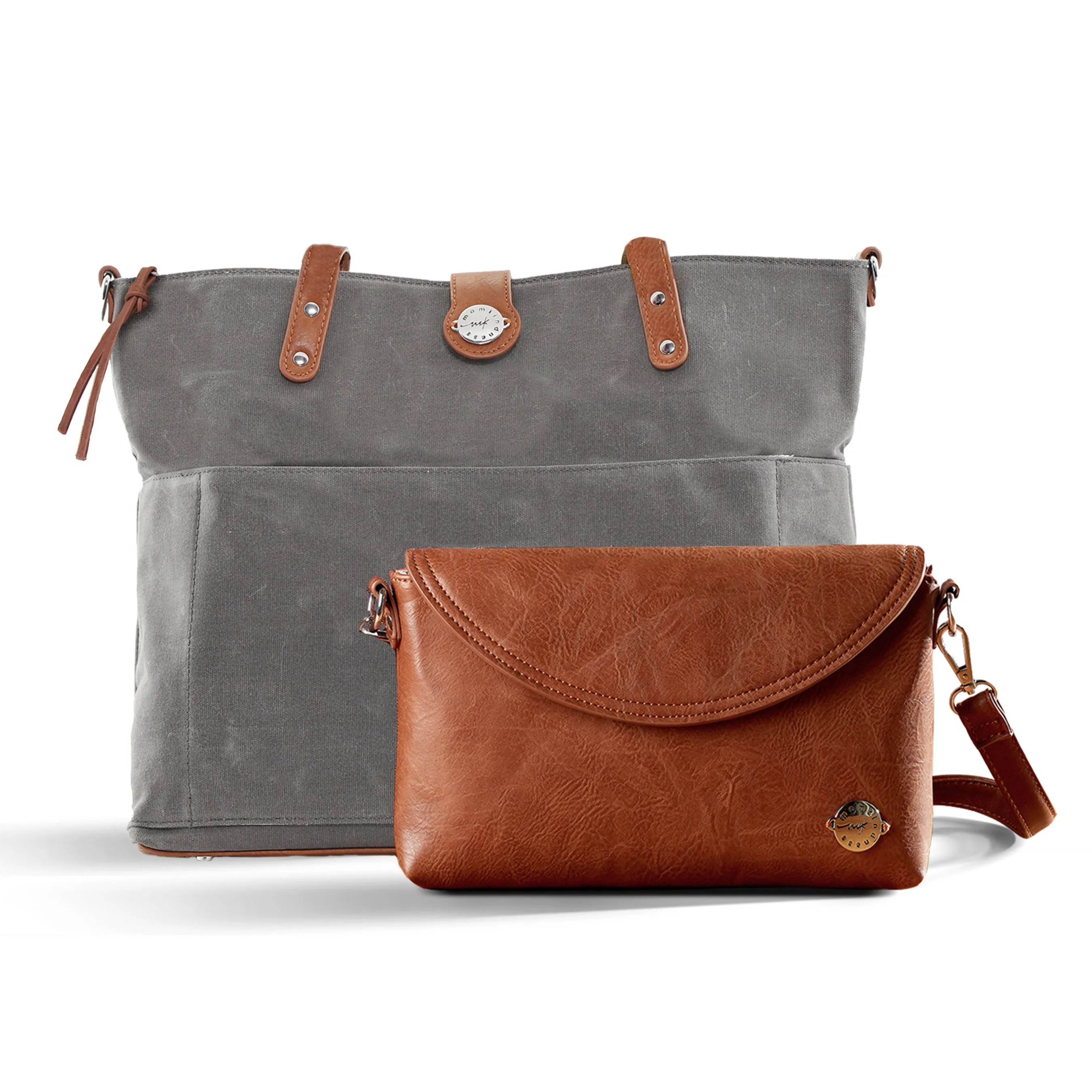 Grey Everyday CarryAll Tote Bag: Sophistication Meets Practicality