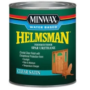 Helmsman Satin Water-Based Spar Urethane, Qt.