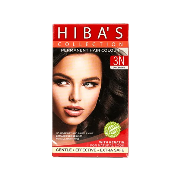 Hibas Natural Hair Color Dark Brown 3N 60ml