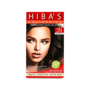 Hibas Natural Hair Color Dark Brown 3N 60ml