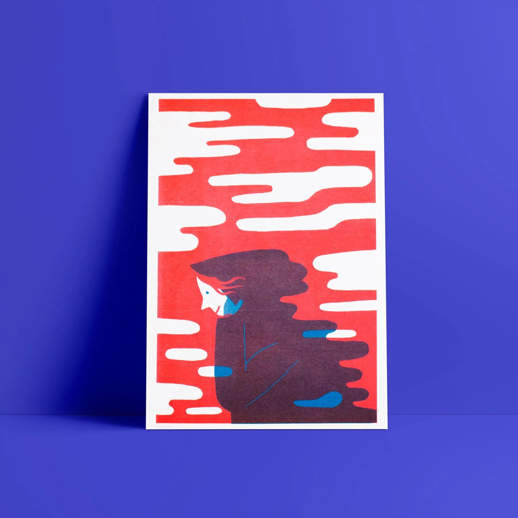 Island I // A4 Risograph