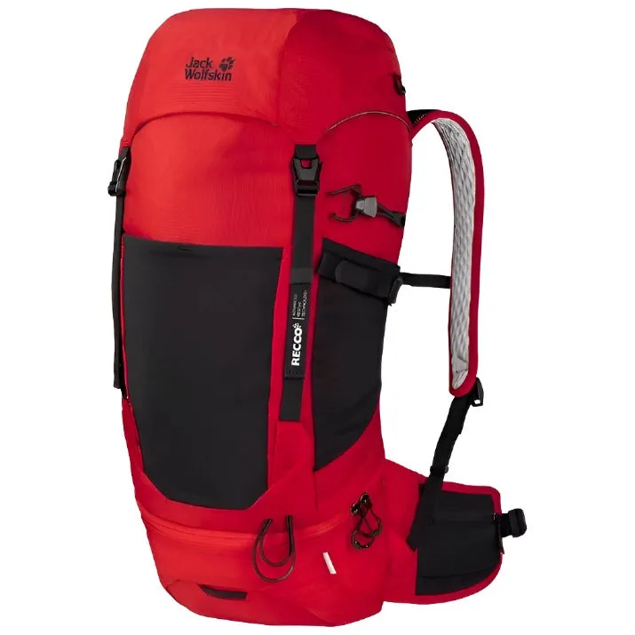 Jack Wolfskin Wolftrail 28 Recco Backpack - Adrenaline Red