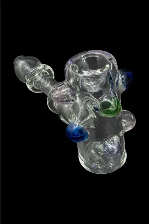 LA Pipes The Sitting Briar Glass Pipe