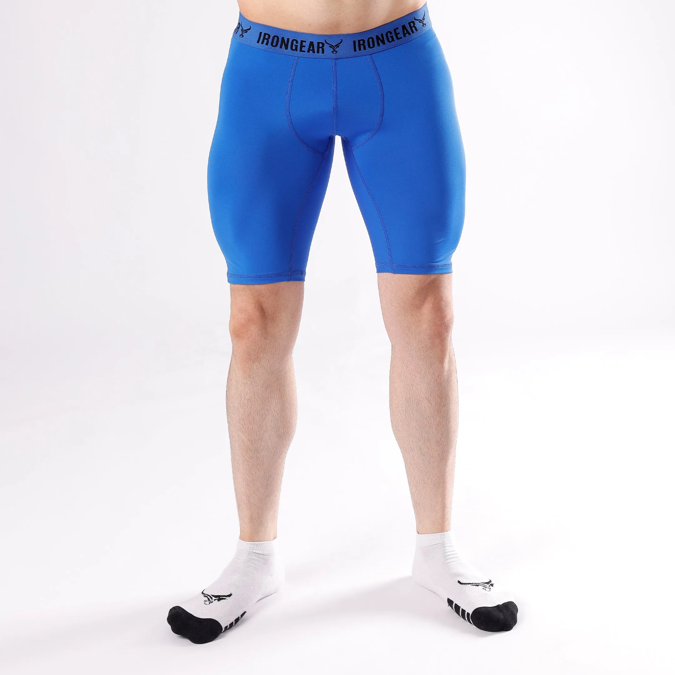 Men's Long Compression Shorts