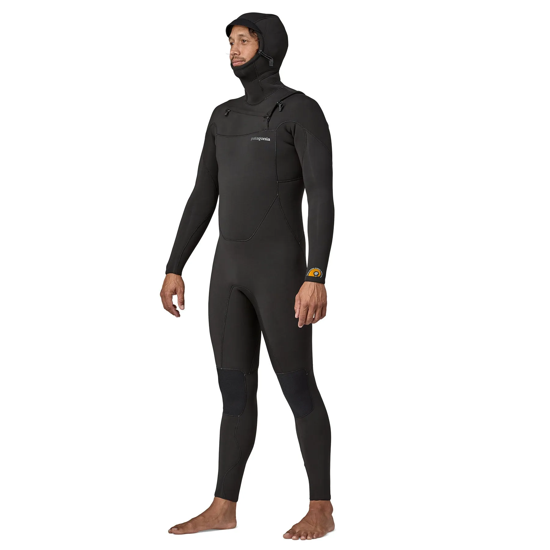 Mens R3 Yulex Regulator Front-Zip Hooded Full Suit