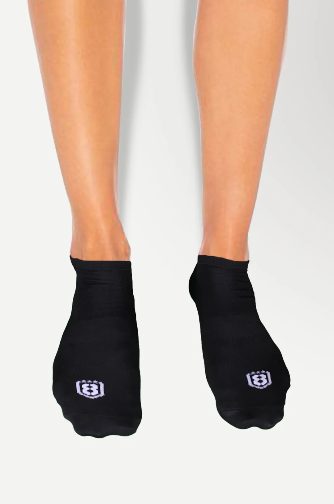 Nylon Low Ankle Socks With Rubber Grip  - Neon