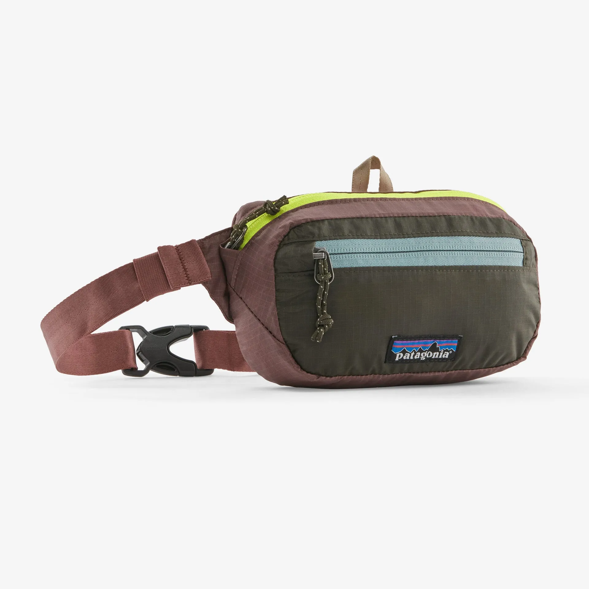 Patagonia Ultralight Black Hole Mini Hip Pack 1L - PATCHWORK PINE NEEDLE