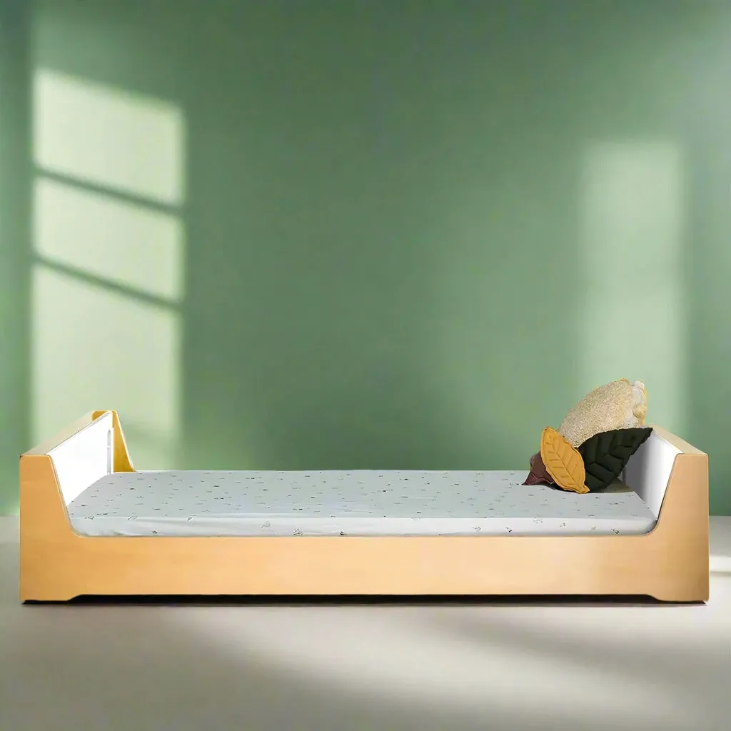 Reversible Montessori Bed for Toddlers/Wooden Bed for Kids By Miza