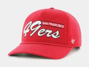 San Francisco 49ers Gridiron '47 Hitch Relaxed Fit Mens Hat (Red/White)