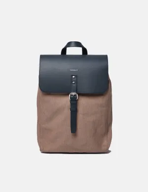 Sandqvist Alva Backpack - Earth Brown/Navy Blue