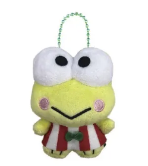 Sanrio KeroKeroKeroppi Plush Mascot Keychain