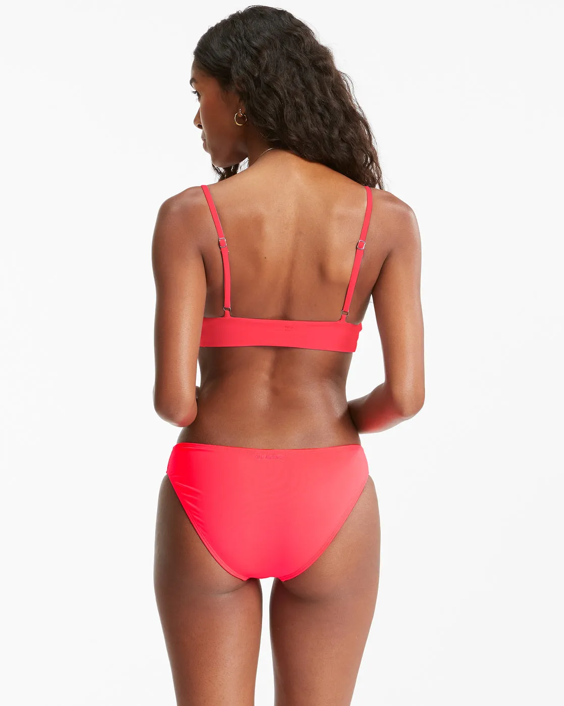 Sol Searcher Lowrider Bikini Bottoms - Coral Dream