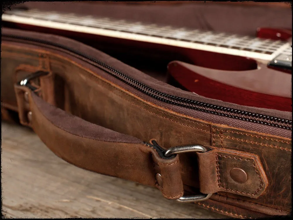 “The Revelator” Electric Guitar Case - Whiskey Brown