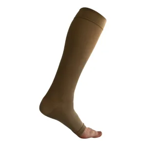 Truform Open Toe-Opaque Compression Stockings, 20-30 mmHg