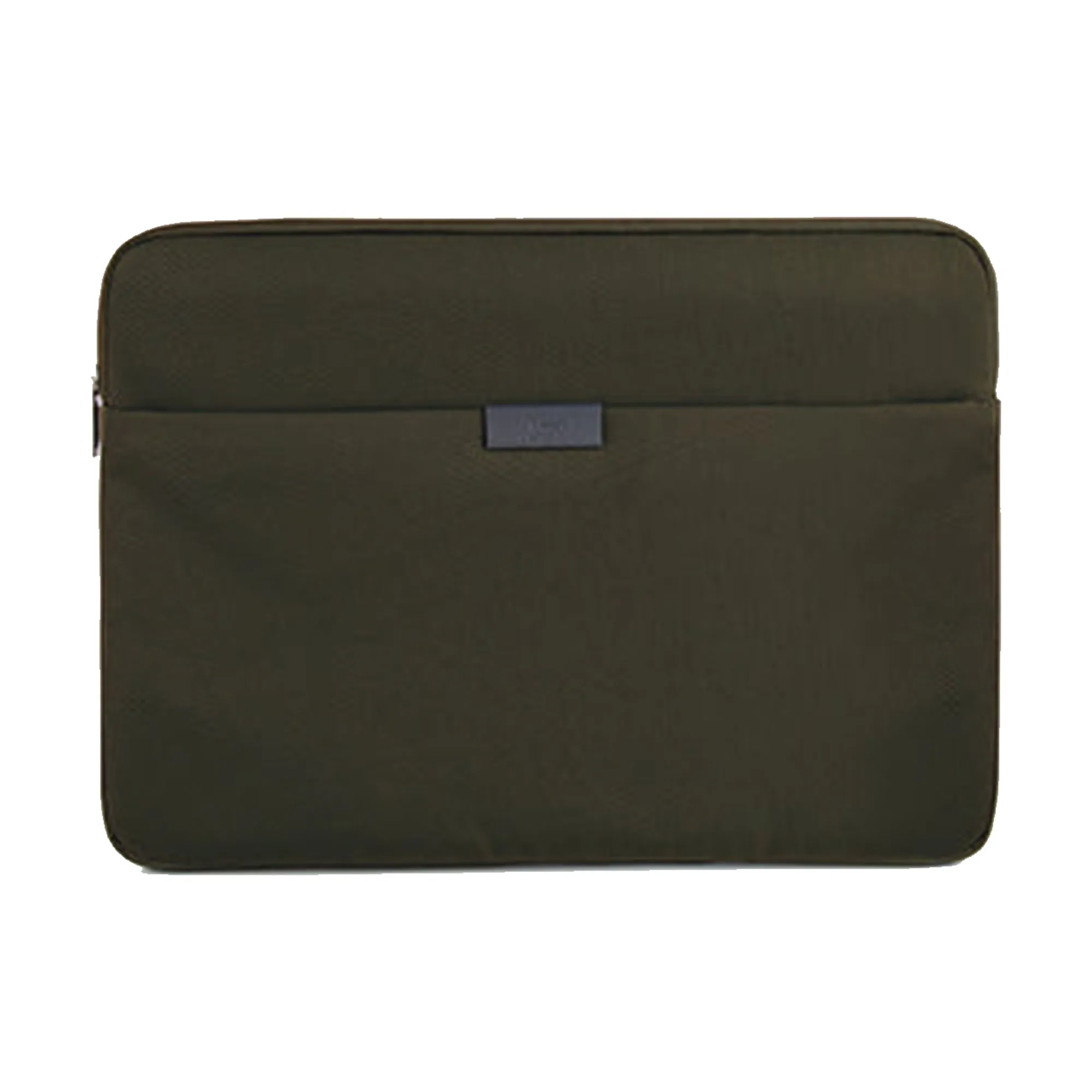 UNIQ Bergen Protective Nylon Laptop Sleeve for MacBook and Laptops Up to 14" - Olive Green ( Barcode: 8886463680698 )