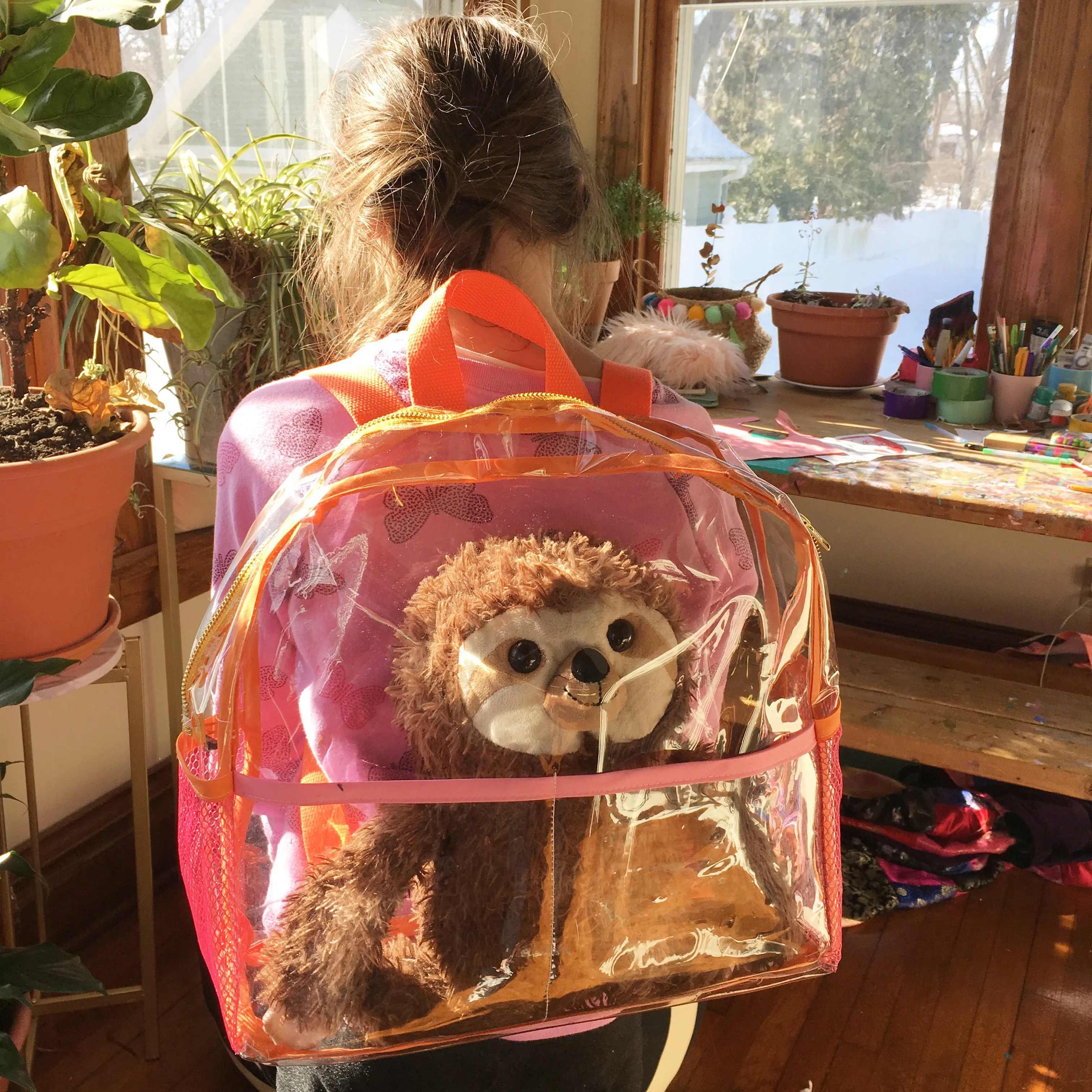 Wendy Clear Backpack PDF sewing pattern